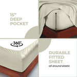 300 Thread Count Bamboo Deep Pocket Sheet Set