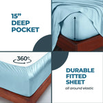 300 Thread Count Bamboo Deep Pocket Sheet Set