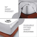 300 Thread Count Bamboo Deep Pocket Sheet Set