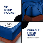 300 Thread Count Bamboo Deep Pocket Sheet Set