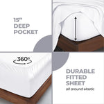 300 Thread Count Bamboo Deep Pocket Sheet Set