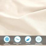300 Thread Count Egyptian Cotton Sateen Bed Sheet Set