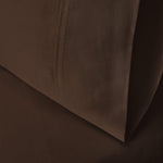 Egyptian Cotton 300 Thread Count Solid Bed Pillowcase Set