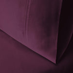 Egyptian Cotton 300 Thread Count Solid Bed Pillowcase Set