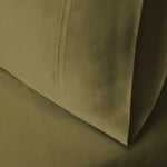 Egyptian Cotton 300 Thread Count Solid Bed Pillowcase Set