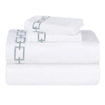 100% Cotton Embroidered Deep Pocket Sheet Set