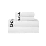 100% Cotton Embroidered Deep Pocket Sheet Set