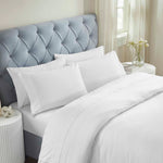100% Cotton Embroidered Deep Pocket Sheet Set