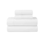 Fieldstone 100% Cotton Two-Line Embroidered Sheet Set