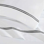 Fieldstone 100% Cotton Two-Line Embroidered Sheet Set