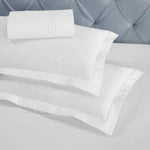 100% Cotton Greek Key Embroidered Duvet Cover Set