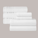 7-Piece Embroidered Elegance Bed & Bath Bundle