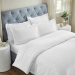100% Cotton Gold Embroidered Duvet Cover Set