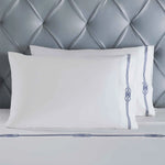 Moonlawn 100% Cotton Gold Embroidered Sheet Set
