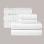 7-Piece Embroidered Elegance Bed & Bath Bundle