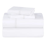 Riverton Cotton Cross-Stitch Deep Pocket Sheet Set