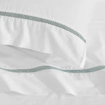 Riverton Cotton Cross-Stitch Deep Pocket Sheet Set
