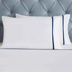 Riverton Cotton Cross-Stitch Deep Pocket Sheet Set