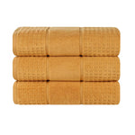 Napa Zero-Twist Cotton Waffle Towel Set 3 Piece