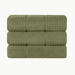 Napa Zero-Twist Cotton Waffle Towel Set 3 Piece
