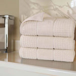 Napa Zero-Twist Cotton Waffle Towel Set 3 Piece