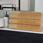 Rayon from Bamboo Eco-Friendly Solid Bath Towel Set of 3