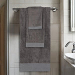 Superior Rayon from Bamboo Eco-Friendly Fluffy Solid 3-Piece Towel Set