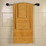Superior Napa Zero Twist Cotton Waffle Honeycomb 3 Piece Towel Set