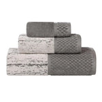 Lodi Cotton 3-Piece Bathroom Towel Set – Absorbent Mid-Weight Solids & Patterns