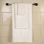 Superior Napa Zero Twist Cotton Waffle Honeycomb 3 Piece Towel Set