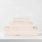 Eco-Friendly Ringspun Cotton Towel Set 3-Piece