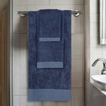 Superior Rayon from Bamboo Eco-Friendly Fluffy Solid 3-Piece Towel Set