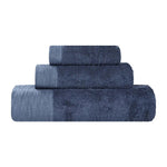 Superior Rayon from Bamboo Eco-Friendly Fluffy Solid 3-Piece Towel Set