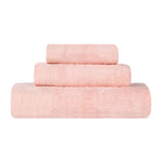 Superior Rayon from Bamboo Eco-Friendly Fluffy Solid 3-Piece Towel Set