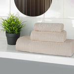Superior Rayon from Bamboo Eco-Friendly Fluffy Solid 3-Piece Towel Set
