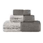 Lodi Cotton 3-Piece Bathroom Towel Set – Absorbent Mid-Weight Solids & Patterns