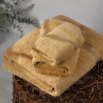 Egyptian Cotton Plush Bath Towel Set 3 Piece Heritage Collection