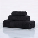 3 Piece Egyptian Cotton Plush Bath Towel Set - Kendell