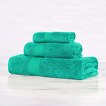 3 Piece Egyptian Cotton Plush Bath Towel Set - Kendell