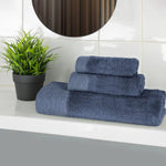 Superior Rayon from Bamboo Eco-Friendly Fluffy Solid 3-Piece Towel Set