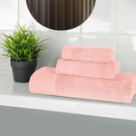 Superior Rayon from Bamboo Eco-Friendly Fluffy Solid 3-Piece Towel Set