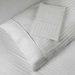 Egyptian Cotton 400 Thread Count Stripe Bed Pillowcase Set