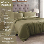 400 Thread Count Egyptian Cotton Solid Duvet Cover