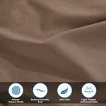 Egyptian Cotton 400 Thread Count Solid Bed Pillowcase Set