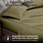 Egyptian Cotton 400 Thread Count Solid Bed Pillowcase Set