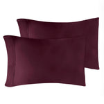 Egyptian Cotton 400 Thread Count Solid Bed Pillowcase Set