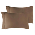 Egyptian Cotton 400 Thread Count Solid Bed Pillowcase Set