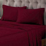 Egyptian Cotton 400 Thread Count Solid Bed Pillowcase Set