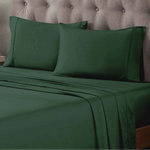 Egyptian Cotton 400 Thread Count Solid Bed Pillowcase Set