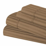400 Thread Count Egyptian Cotton Sateen Stripe Bed Sheet Set